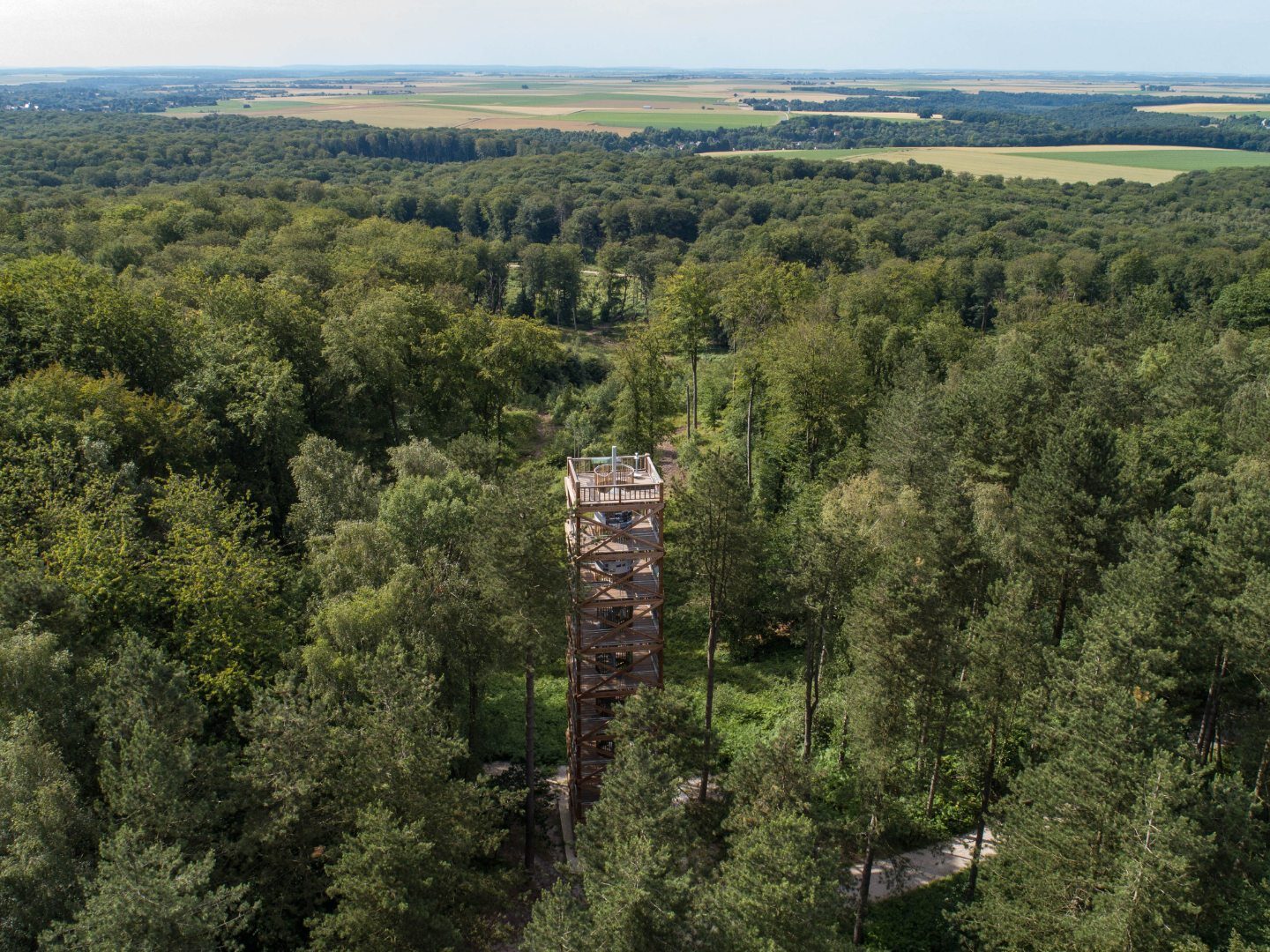 La tour d'observation du général Mangin