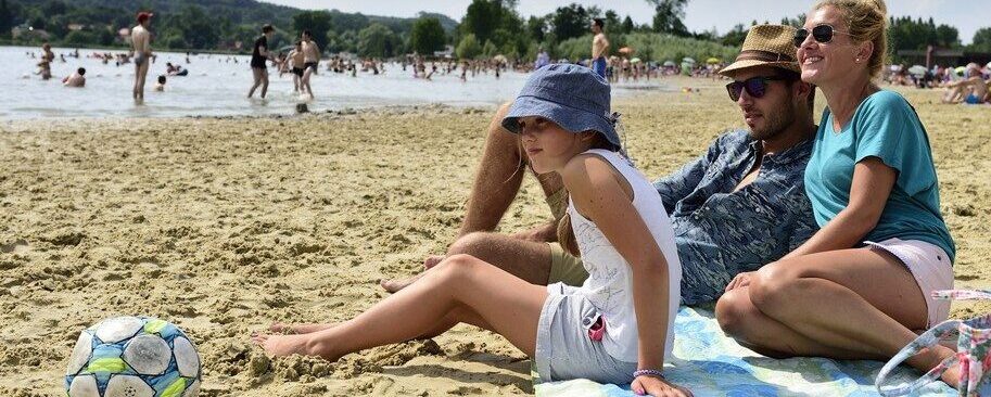 La base de loisirs Axo'Plage