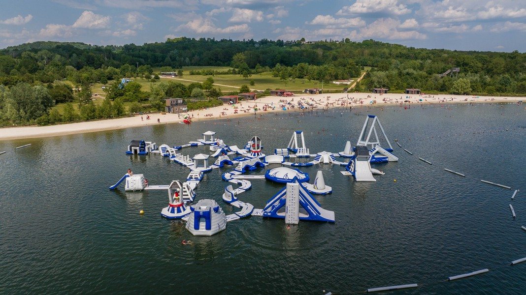 La base de loisirs Axo'Plage