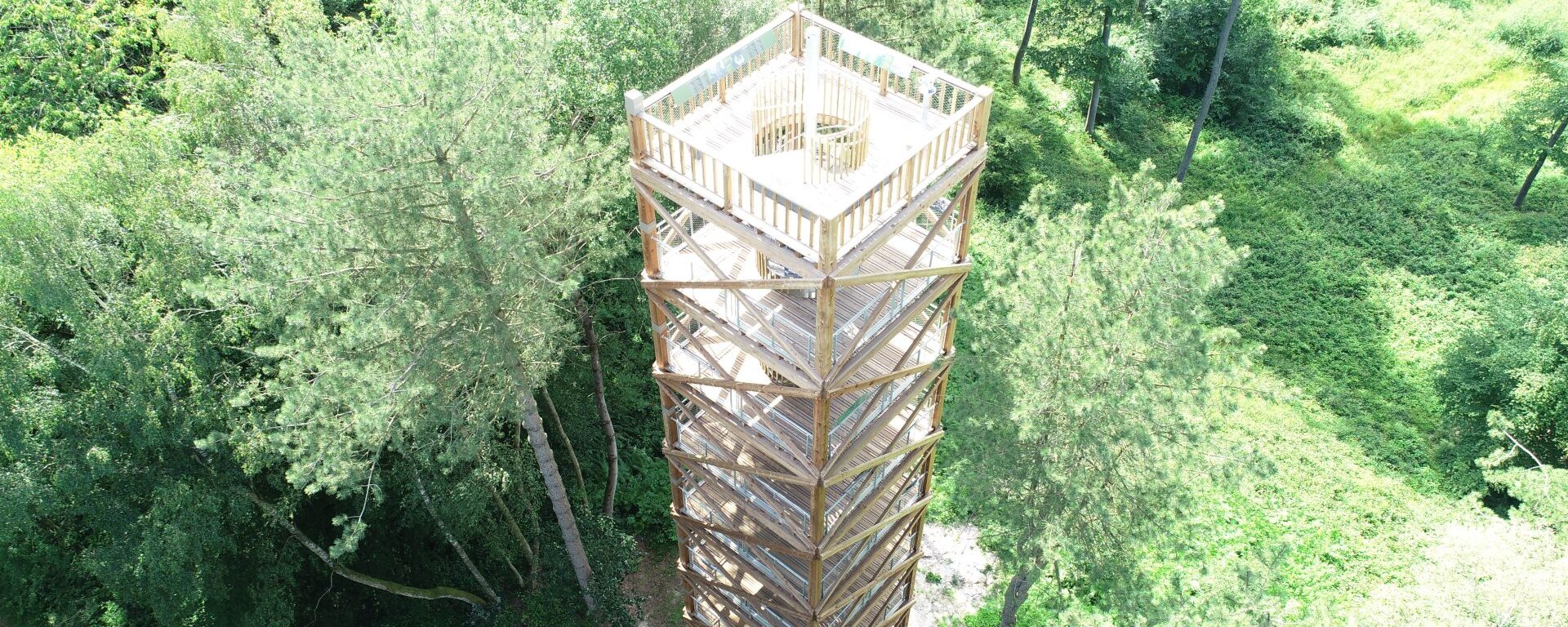 La tour Mangin en forêt de Retz
