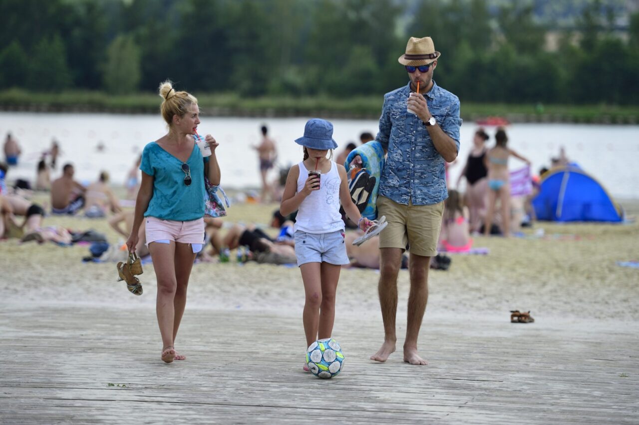 Un peu de fraîcheur à la base de loisirs Axo Plage