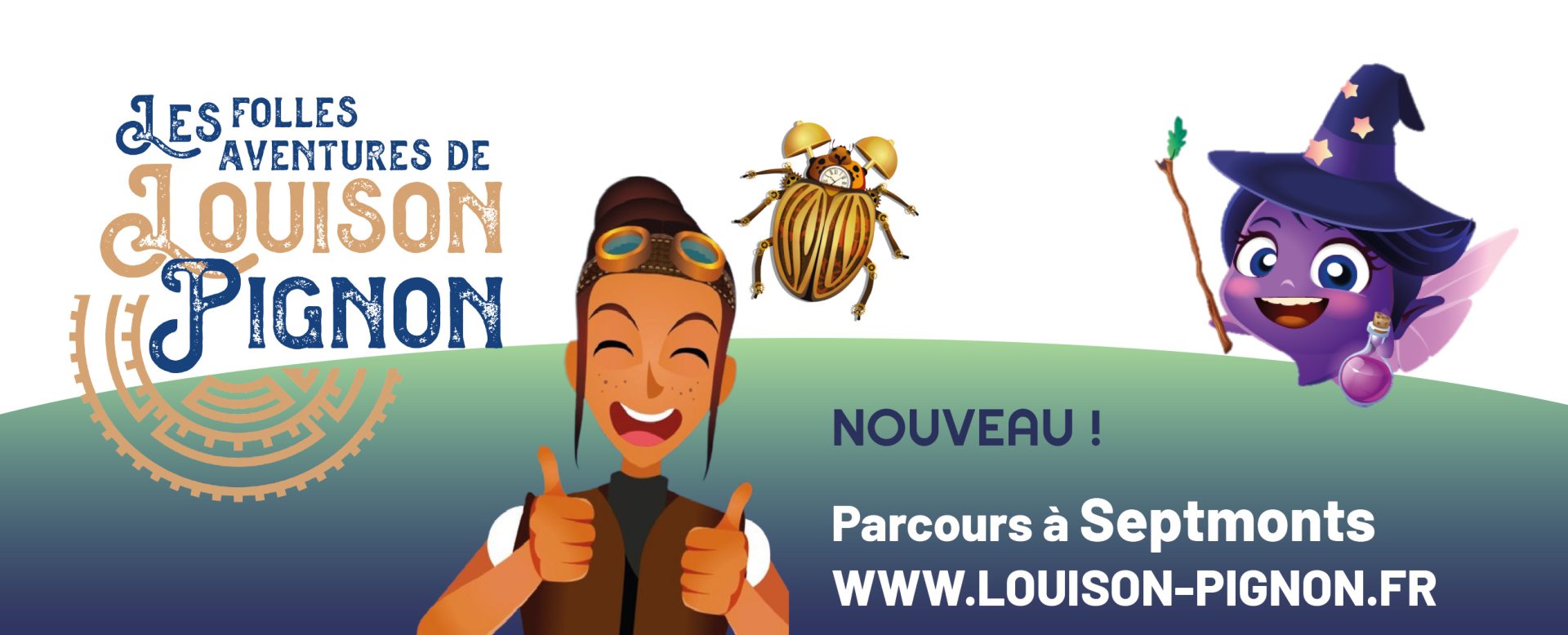 Les folles aventures de Louison Pignon