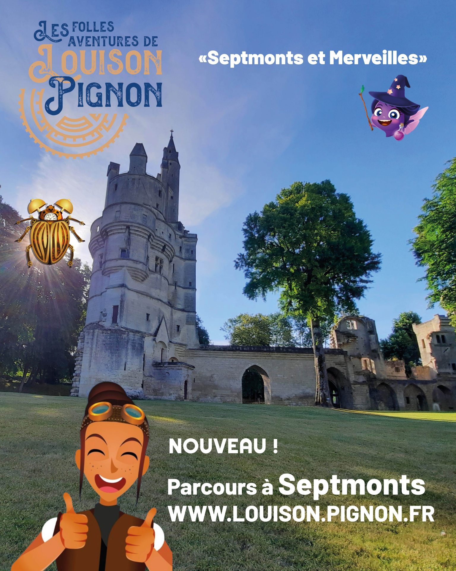 Les folles aventures de Louison Pignon