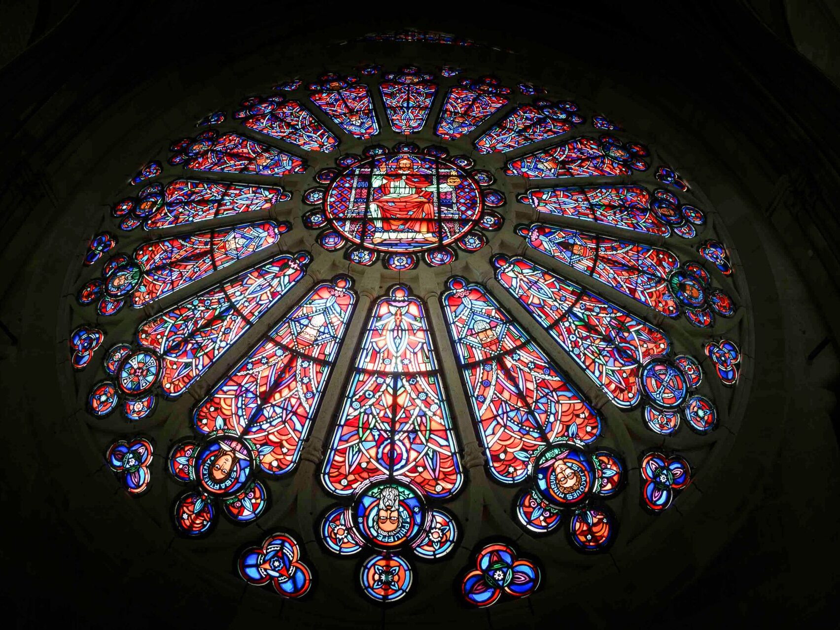 La rose de la cathédrale