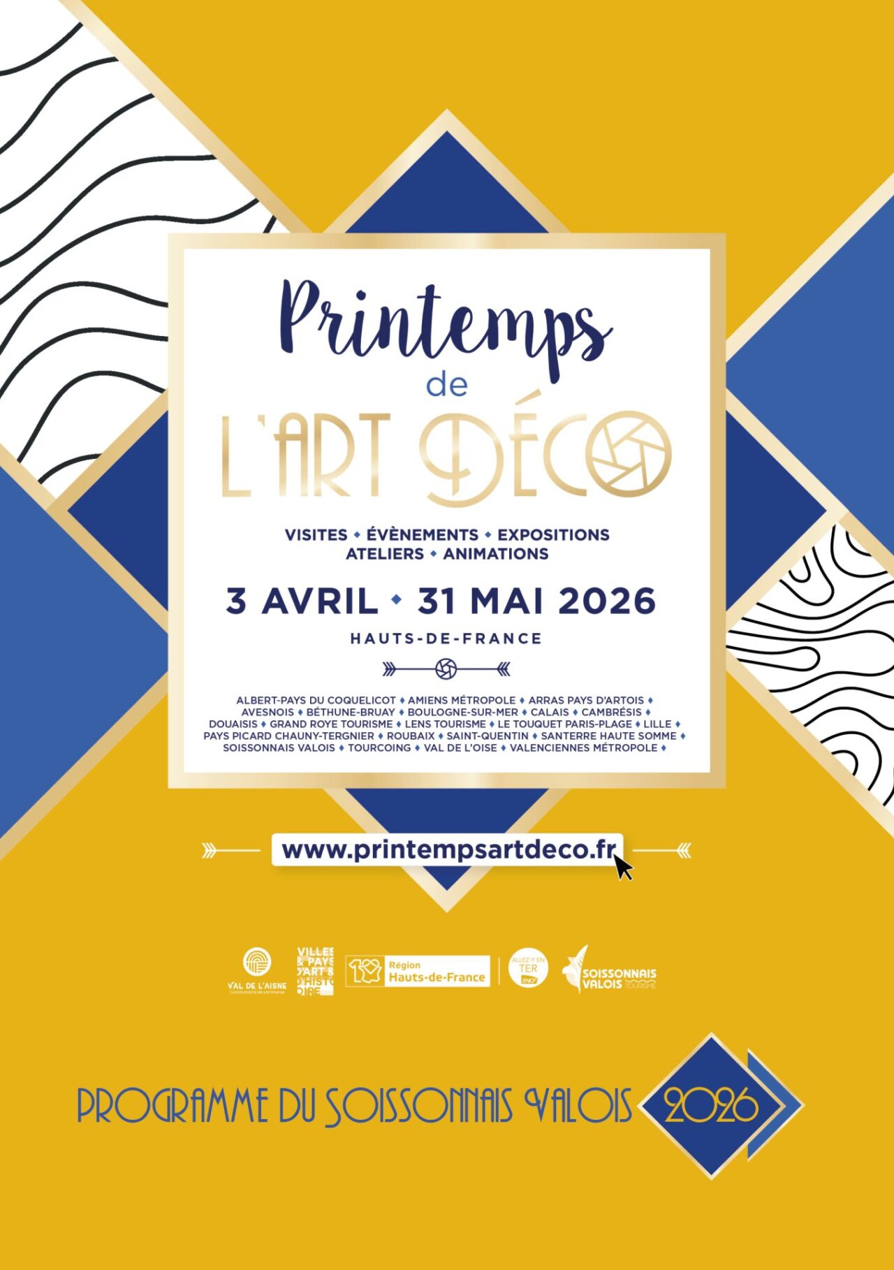 Le Printemps de l'art déco dans le Soissonnais Valois