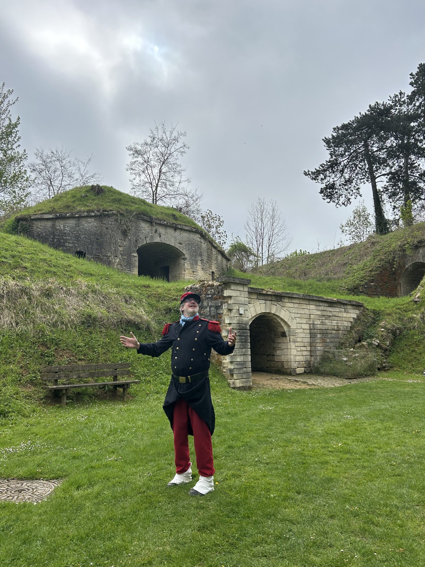 Emile au fort de Condé