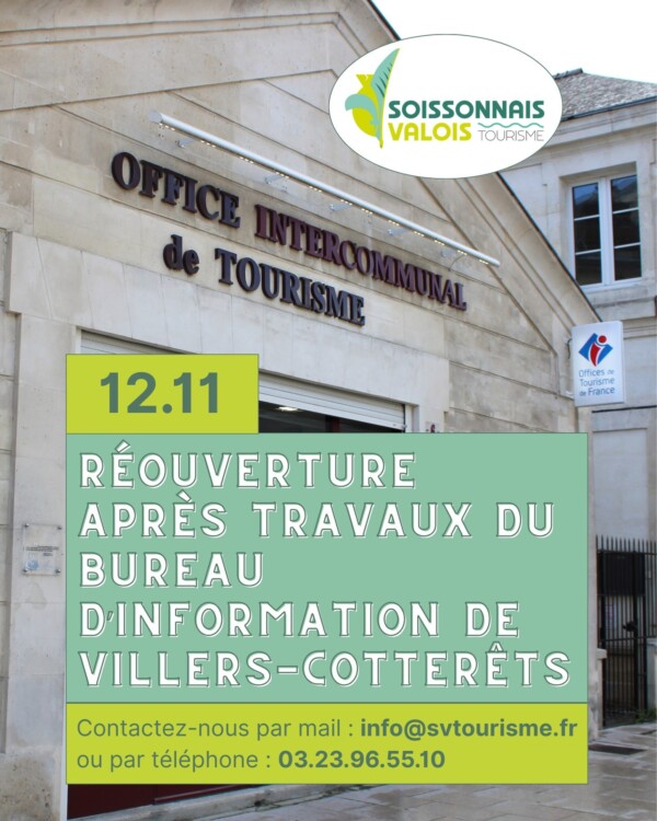 Nous sommes de retour ! Le bureau...